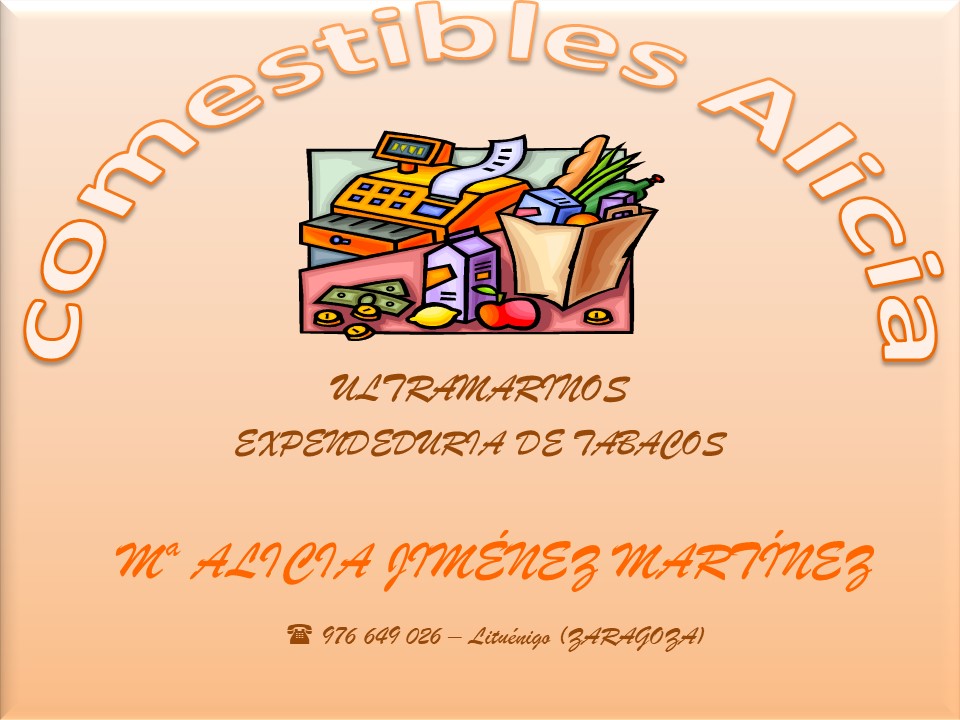 logo comestibles Alicia
